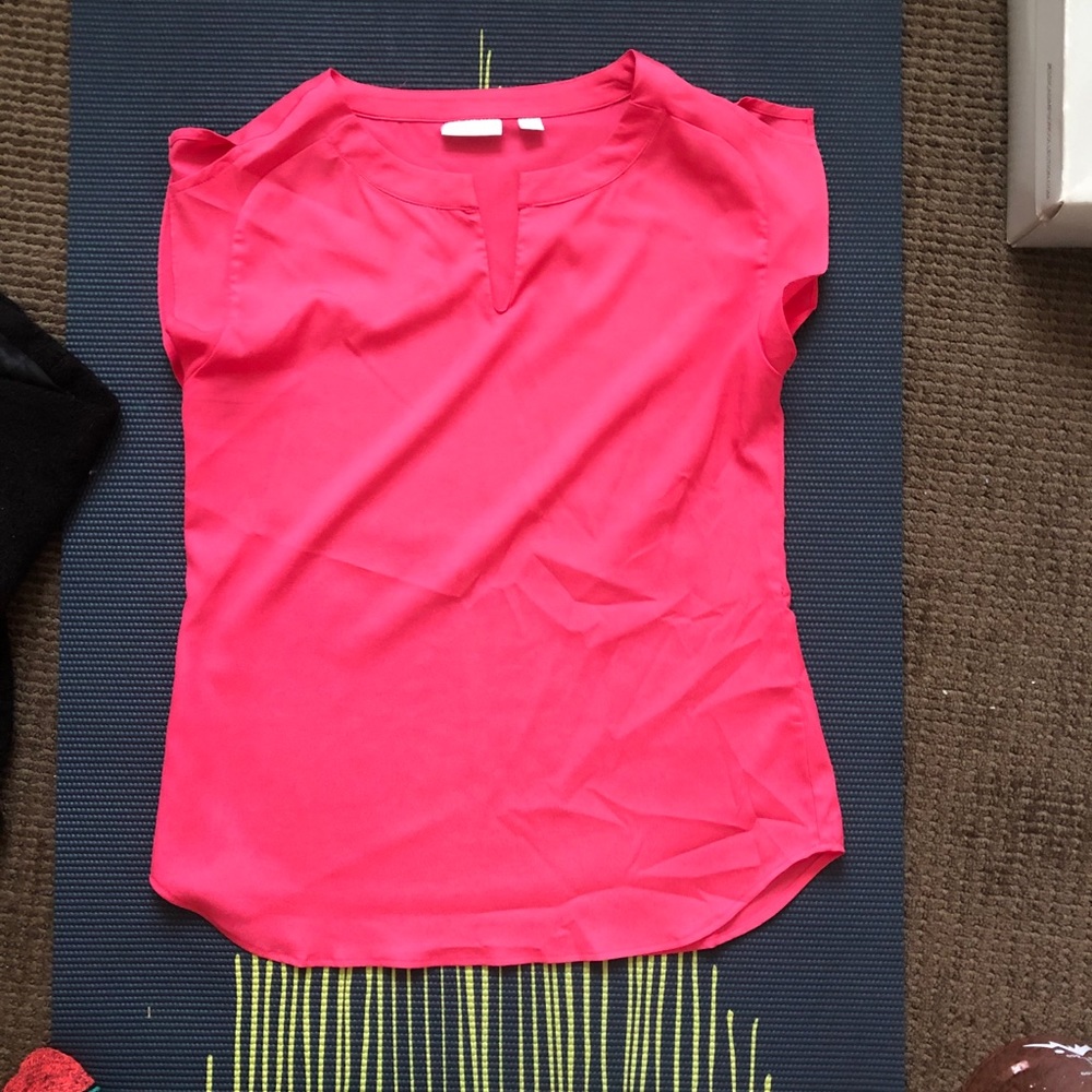 Pink blouse